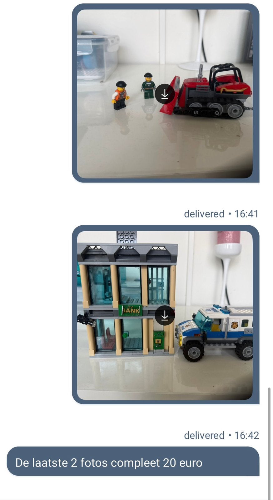 Lego te koop vanaf 7 euro, Caravans en Kamperen, Ophalen of Verzenden, Zo goed als nieuw