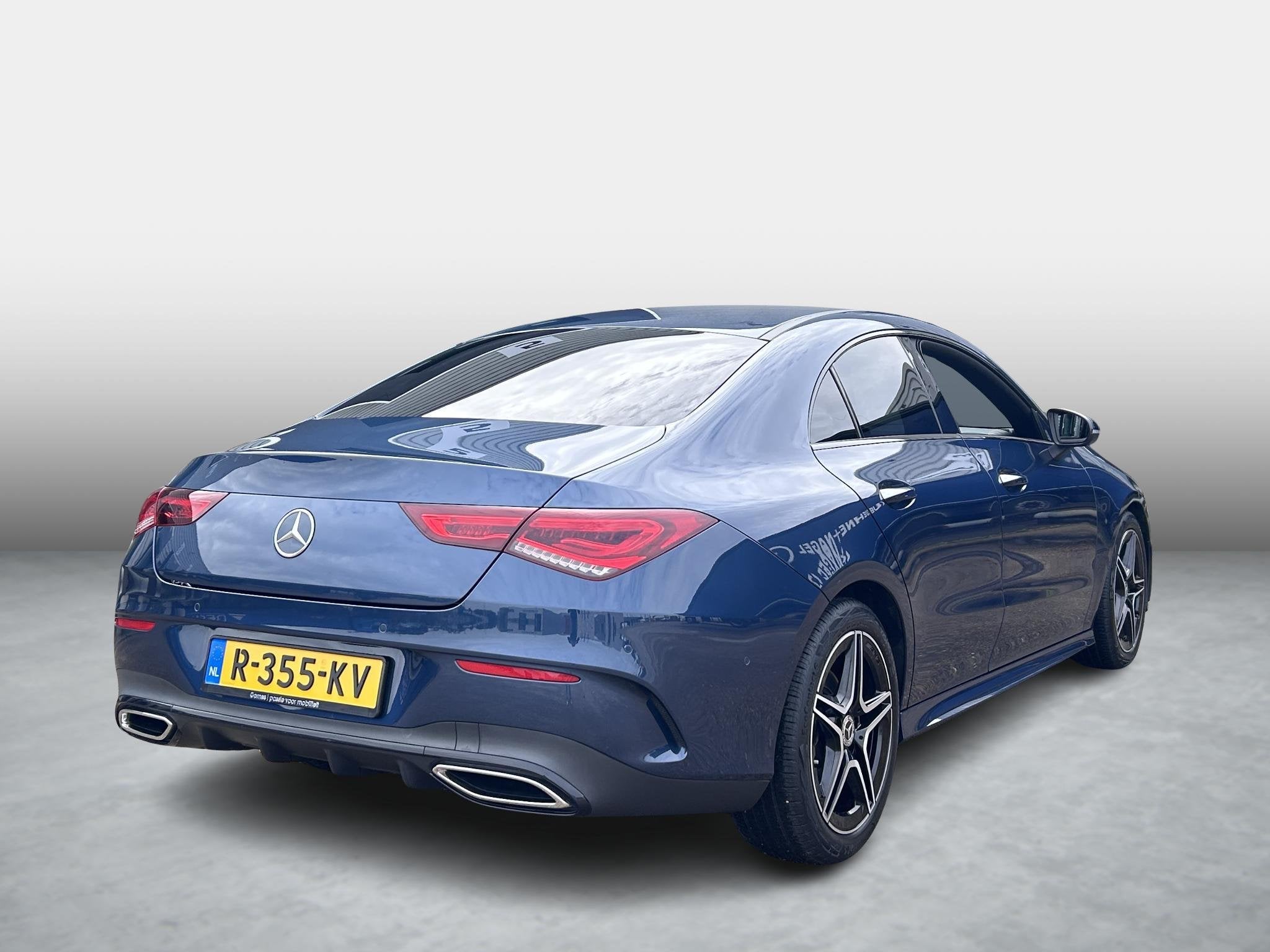 Mercedes-Benz CLA-klasse 200 AMG Line | Achteruitrijcamera |, Auto diversen, Automaat, Blauw, Mercedes-Benz, Sedan