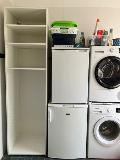 IKEA method kast wit 60x60x200, Huis en Inrichting, Ophalen, 200 cm of meer, Wit, 50 tot 100 cm