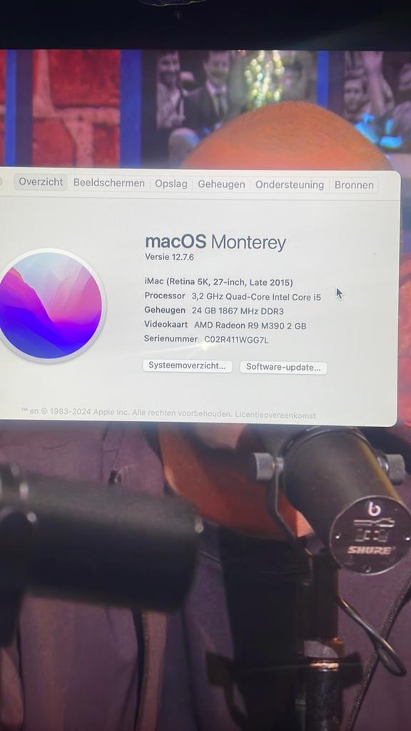 iMac (Retina 5K, 27-inch, Late 2015) met draadloze accessoir, Computers en Software, Apple Desktops, Ophalen, Gebruikt, SSD, IMac