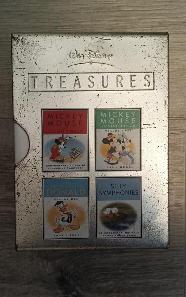 Walt Disney Treasures 4-DVD Collection, Ophalen of Verzenden, Mickey Mouse, Gebruikt