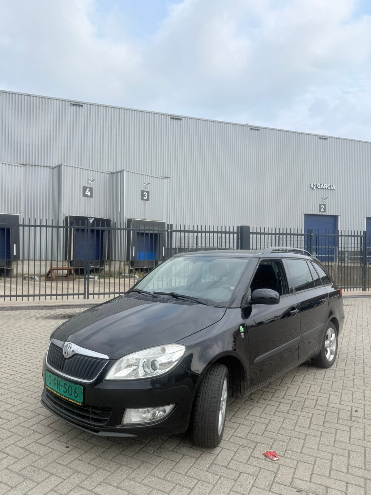 Skoda Fabia 1.2 TDI 55KW Greenline Combi 2011 Zwart, Auto's, Skoda, Voorwielaandrijving, 450 kg, 1199 cc, Zwart