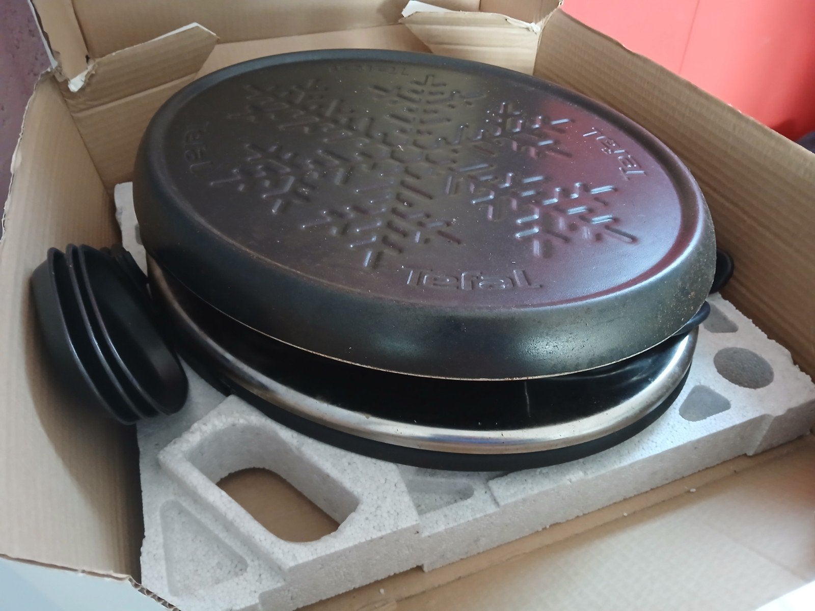 Tefal Cristal raclette grill., Witgoed en Apparatuur, Gourmetstellen, Ophalen