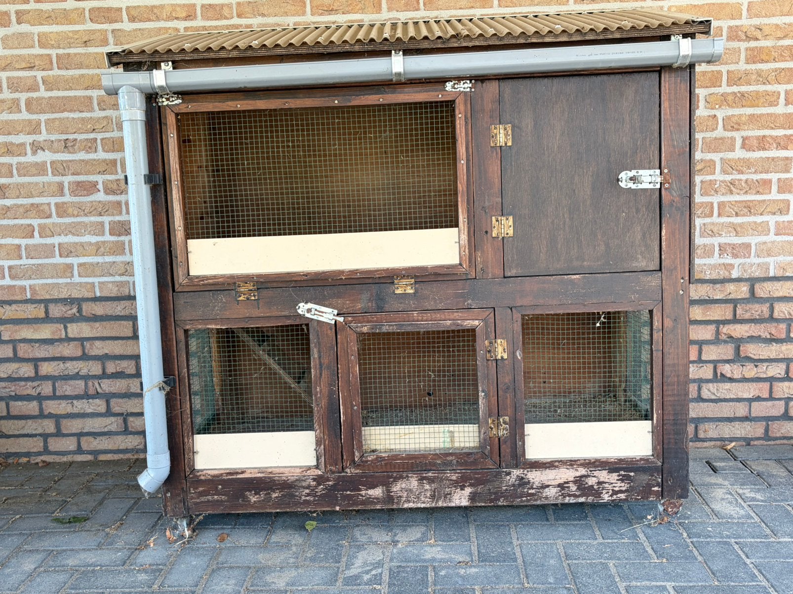 Konijnen hok, Dieren en Toebehoren, Knaagdieren en Konijnen | Hokken en Kooien, Ophalen, 90 cm of meer, Konijn, Hok