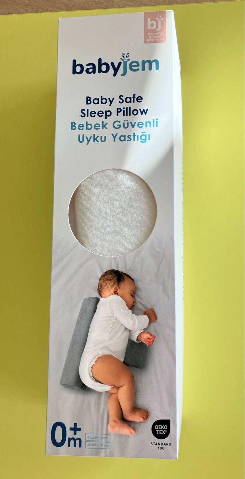 Babyjem Baby Safe Sleep Pillow - Zijligkussen, Ophalen, Wasbaar, Nieuw, Overige merken