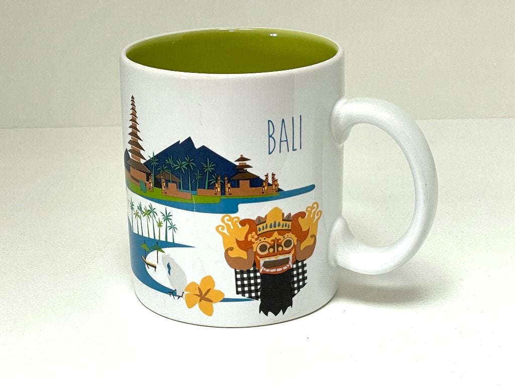 Starbucks mok Bali, Indonesia Series 2014 (Indonesië, beker), Ophalen, Keramiek, Zo goed als nieuw, Overige stijlen