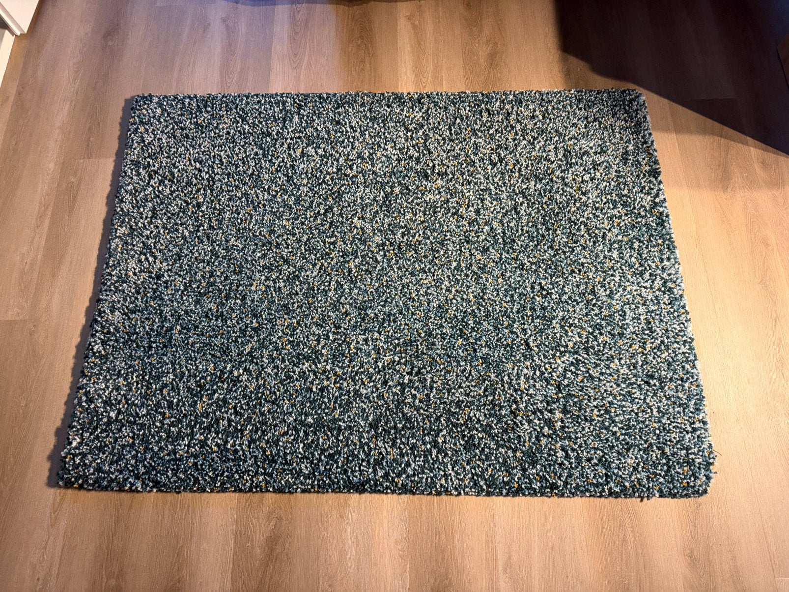 Gemêleerd Vindum vloerkleed 133x180cm, Ophalen, Groen, Gebruikt, 100 tot 150 cm