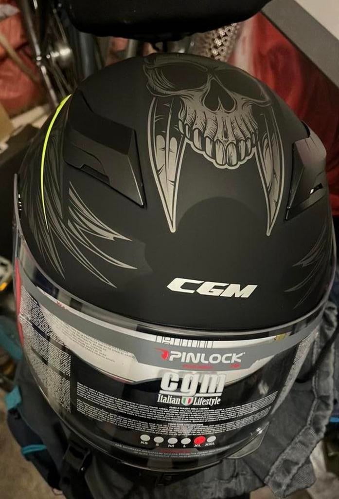 CGM helm, Motoren, Ophalen, Nieuw met kaartje, Integraalhelm, Overige merken