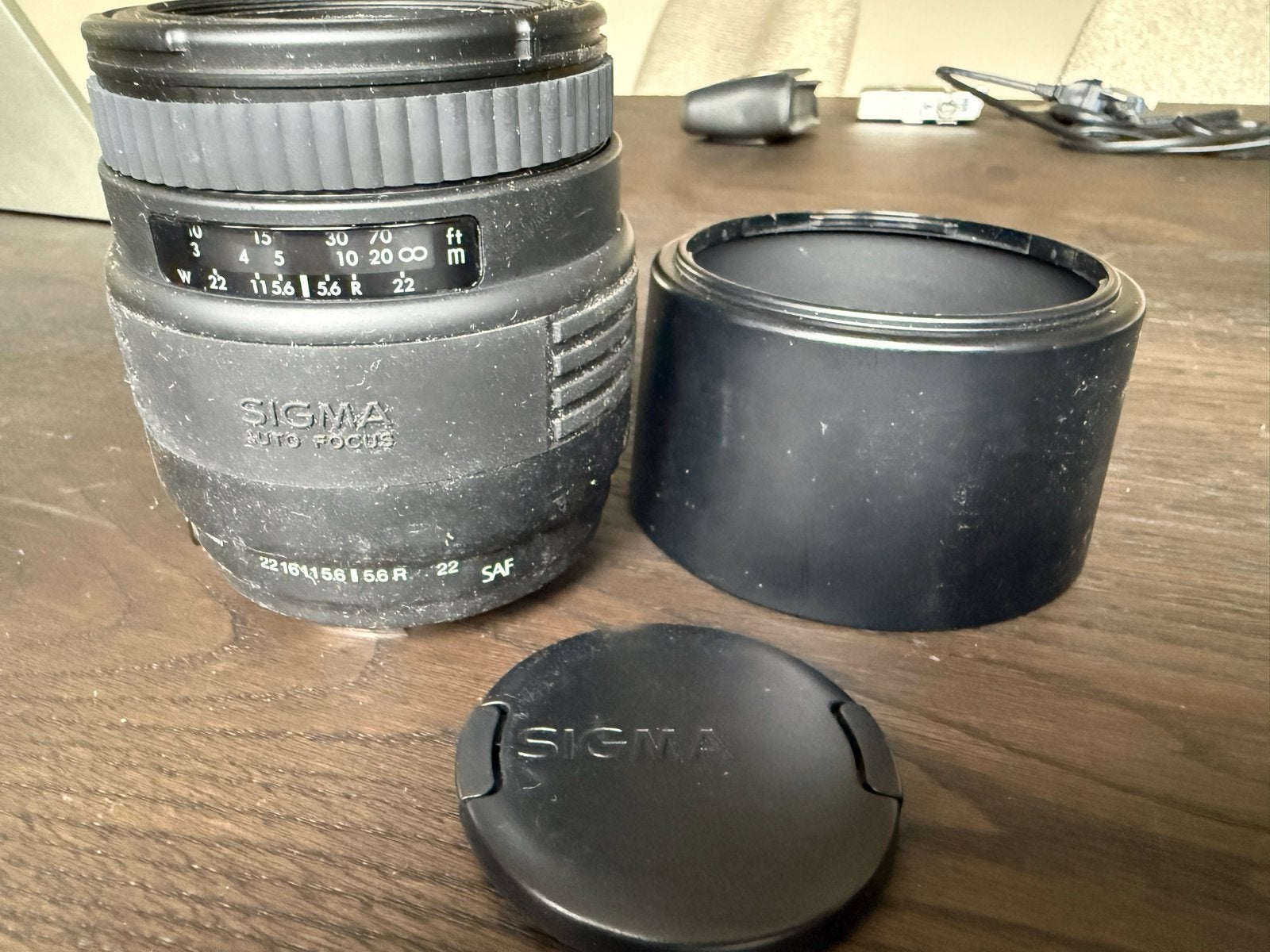 Sigma UC Zoom 70-210mm f/4-5.6 camera lens, Ophalen, Gebruikt, Sigma, Autofocus