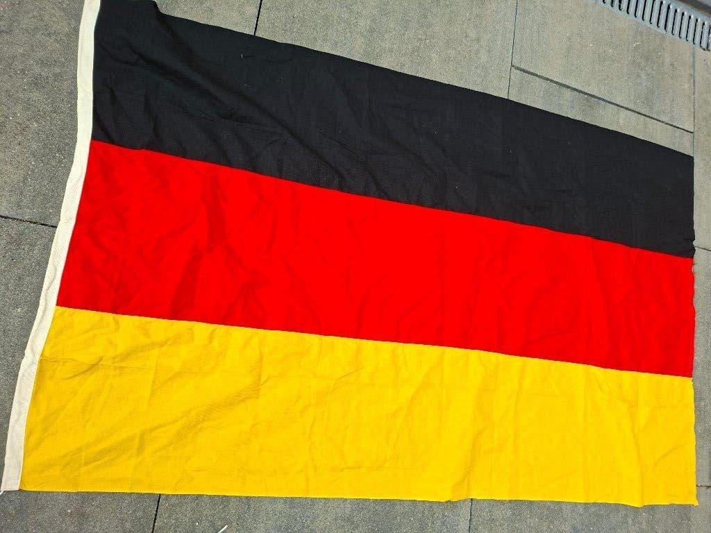 Vlag West Duitsland, Diversen, Vlaggen en Wimpels, Ophalen of Verzenden, Zo goed als nieuw