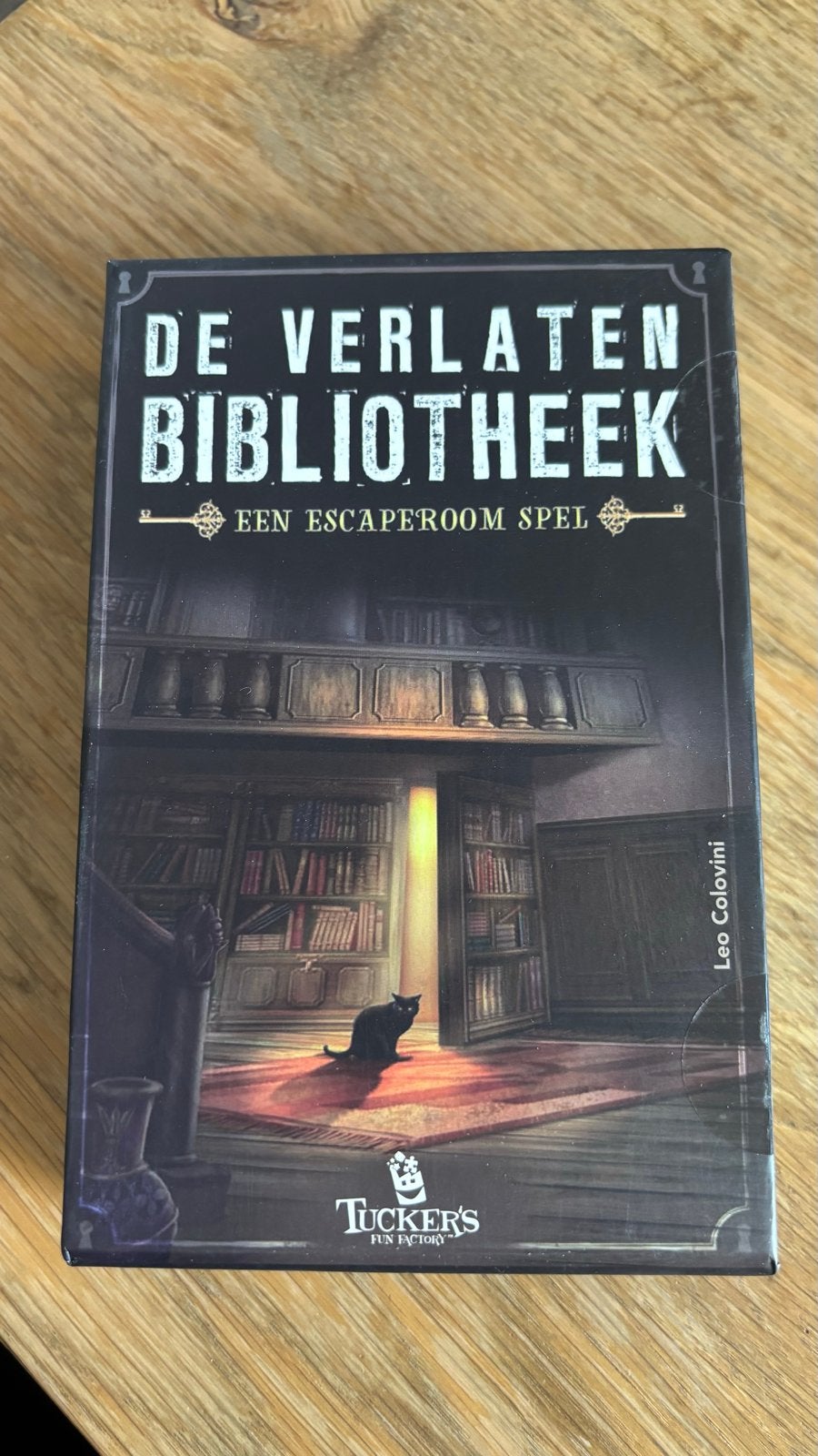 De Verlaten Bibliotheek - Een Escaperoom Spel, Een of twee spelers, Ophalen of Verzenden, Nieuw