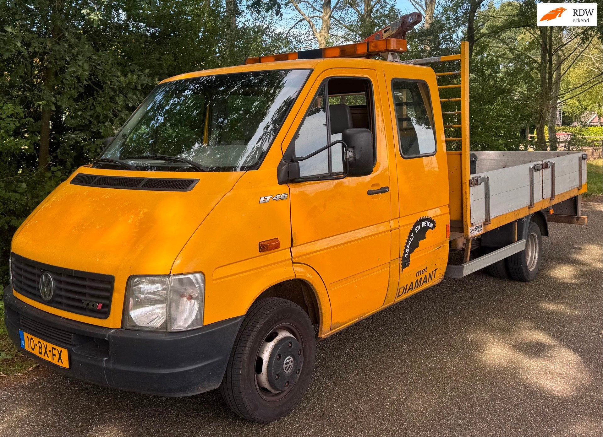 Volkswagen LT 46A 2.8 TDI Xlang 2001 MARGE Openbak kraan nie, Auto's, Volkswagen, ABS, Gebruikt, Overige modellen, 4 cilinders