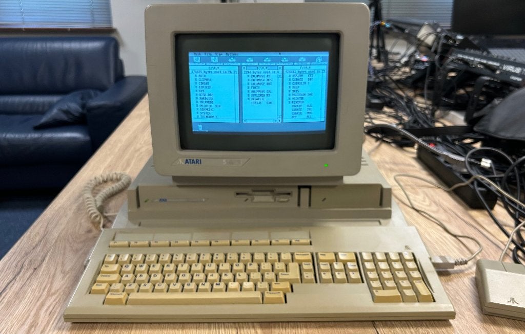 Atari Mega STe + SM124, Computers en Software, Vintage Computers, Ophalen