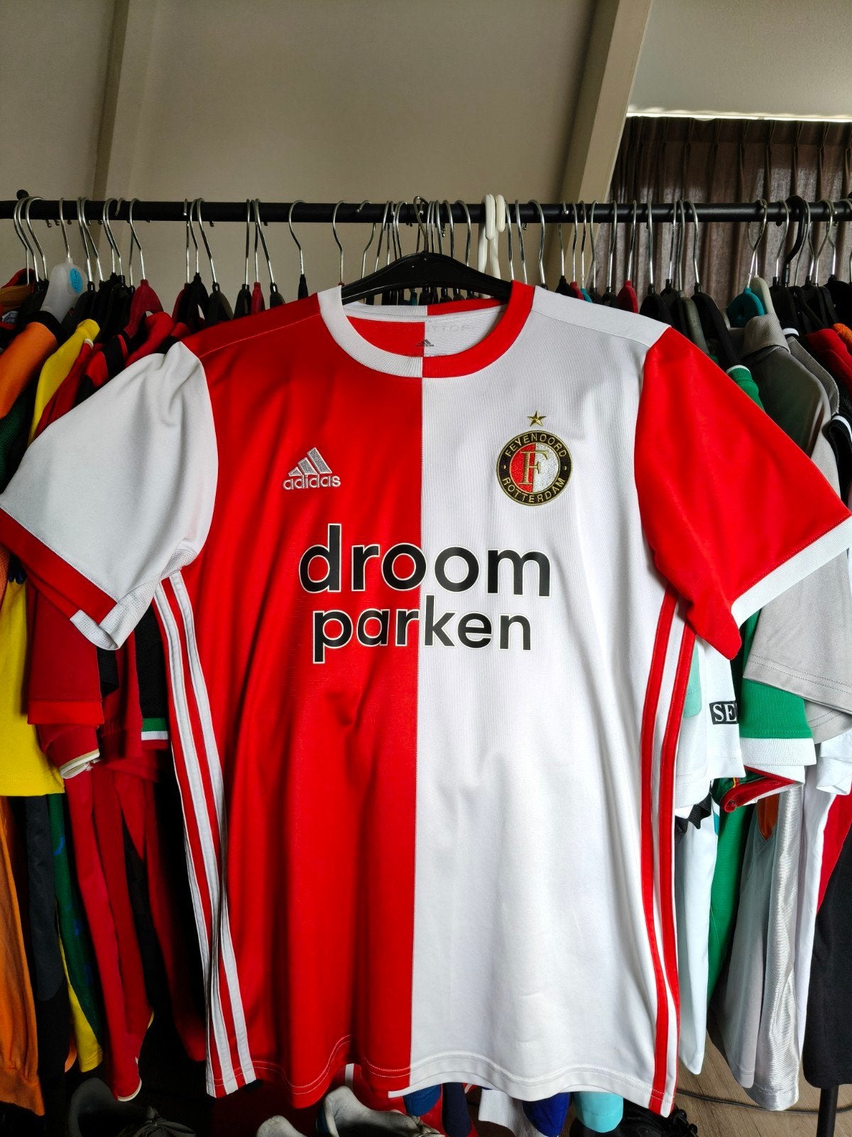 (L Volwassen) Adidas Climalite Feyenoord Thuis 3e '19 Shirt, Maat L, Ophalen of Verzenden, Zo goed als nieuw, Shirt