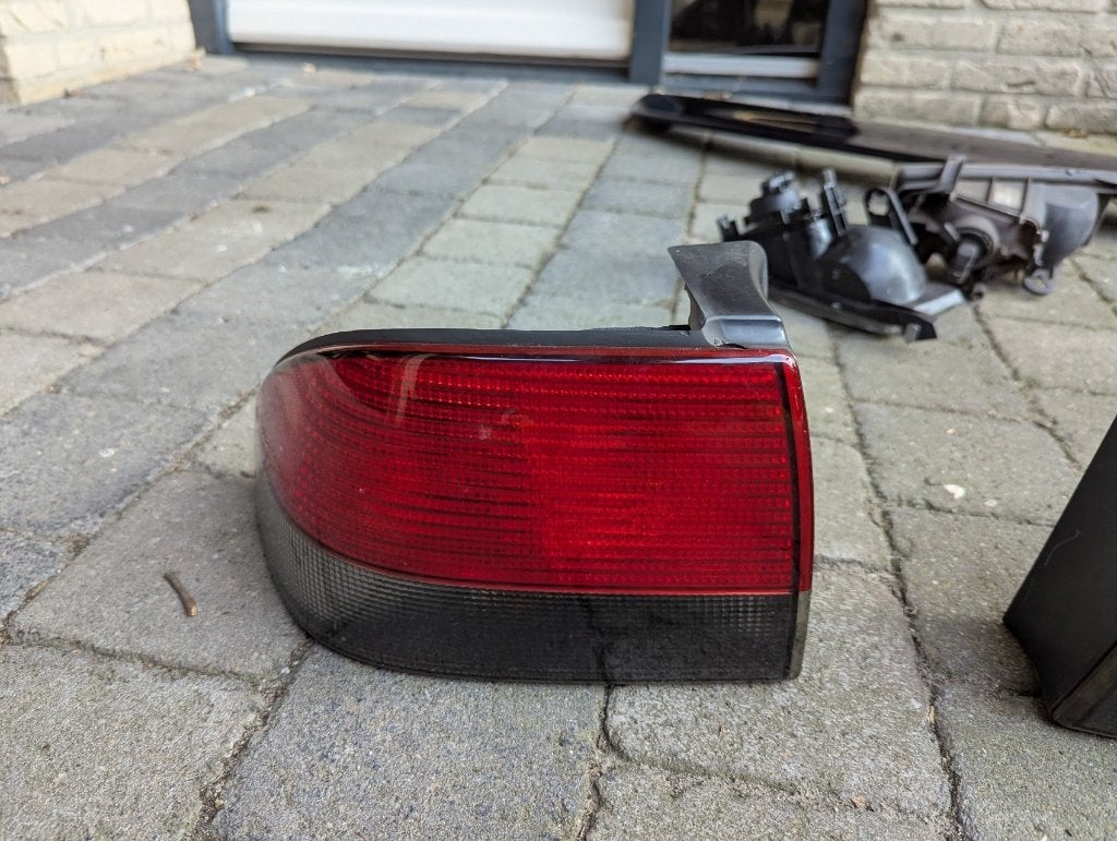 Set achterlichten Saab 9-3 Cabrio buiten, Ophalen of Verzenden, Gebruikt, Saab