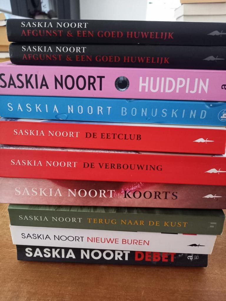 Saskia Noort Boekenpakket - 10 Spannende Thrillers, Ophalen, Gelezen, Saskia Noort, Nederland