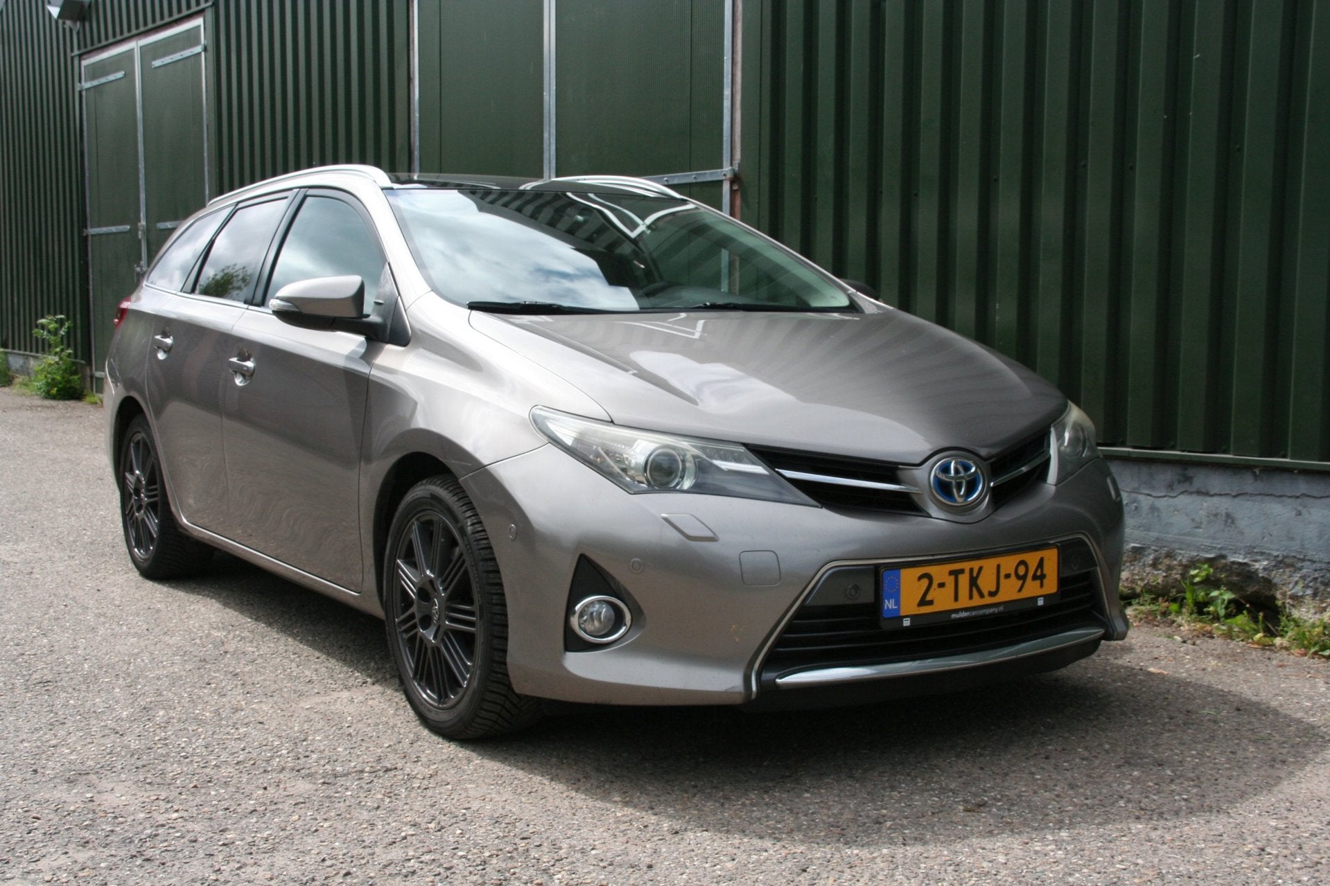 Toyota Auris Touring Sports 1.8 Hybrid Executive LEER PANORA, Euro 5, Gebruikt, Zwart, Automatische klimaatregeling
