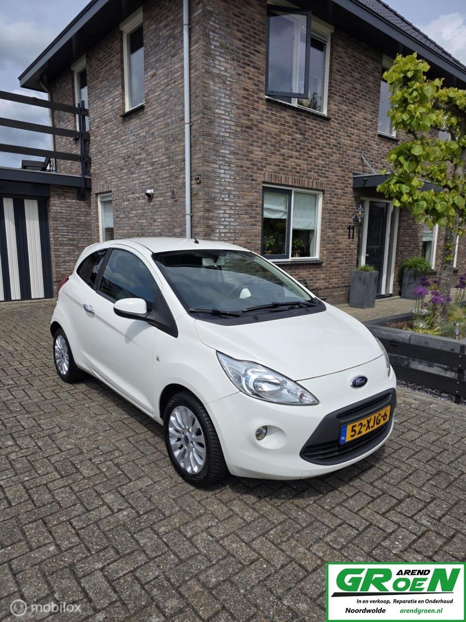 Ford Ka 1.2 Titanium airco, Voorwielaandrijving, Euro 5, Gebruikt, 1242 cc