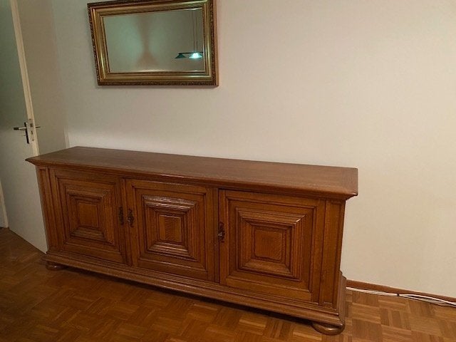 antiek dressoir  kast  bureau en bureaustoel, Gebruikt, Met lade(s), 25 tot 50 cm, Antiek