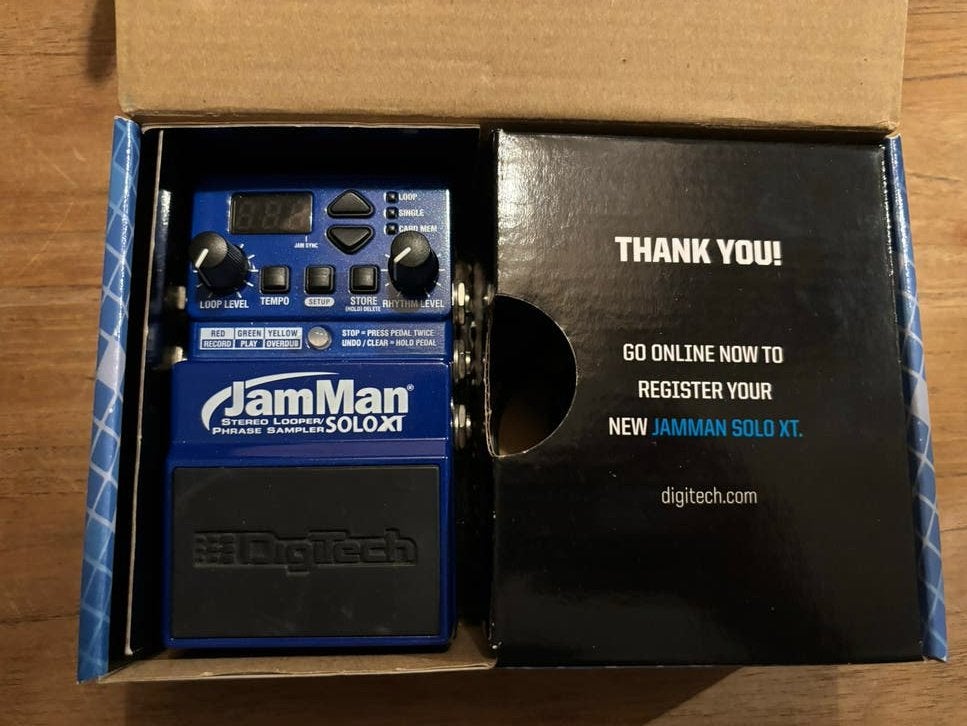 DigiTech JamMan Solo XT Stereo Looper Phrase Sampler, Muziek en Instrumenten, Ophalen of Verzenden, Zo goed als nieuw, Overige typen