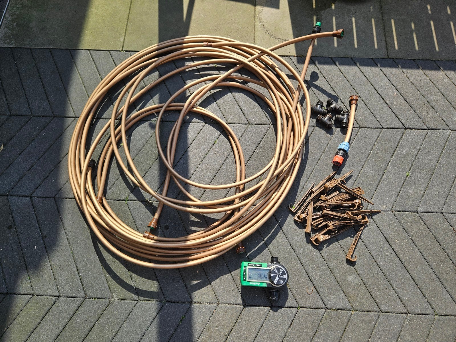 Irrigatiesysteem Rainbird / Gardena, Tuin en Terras, Ophalen