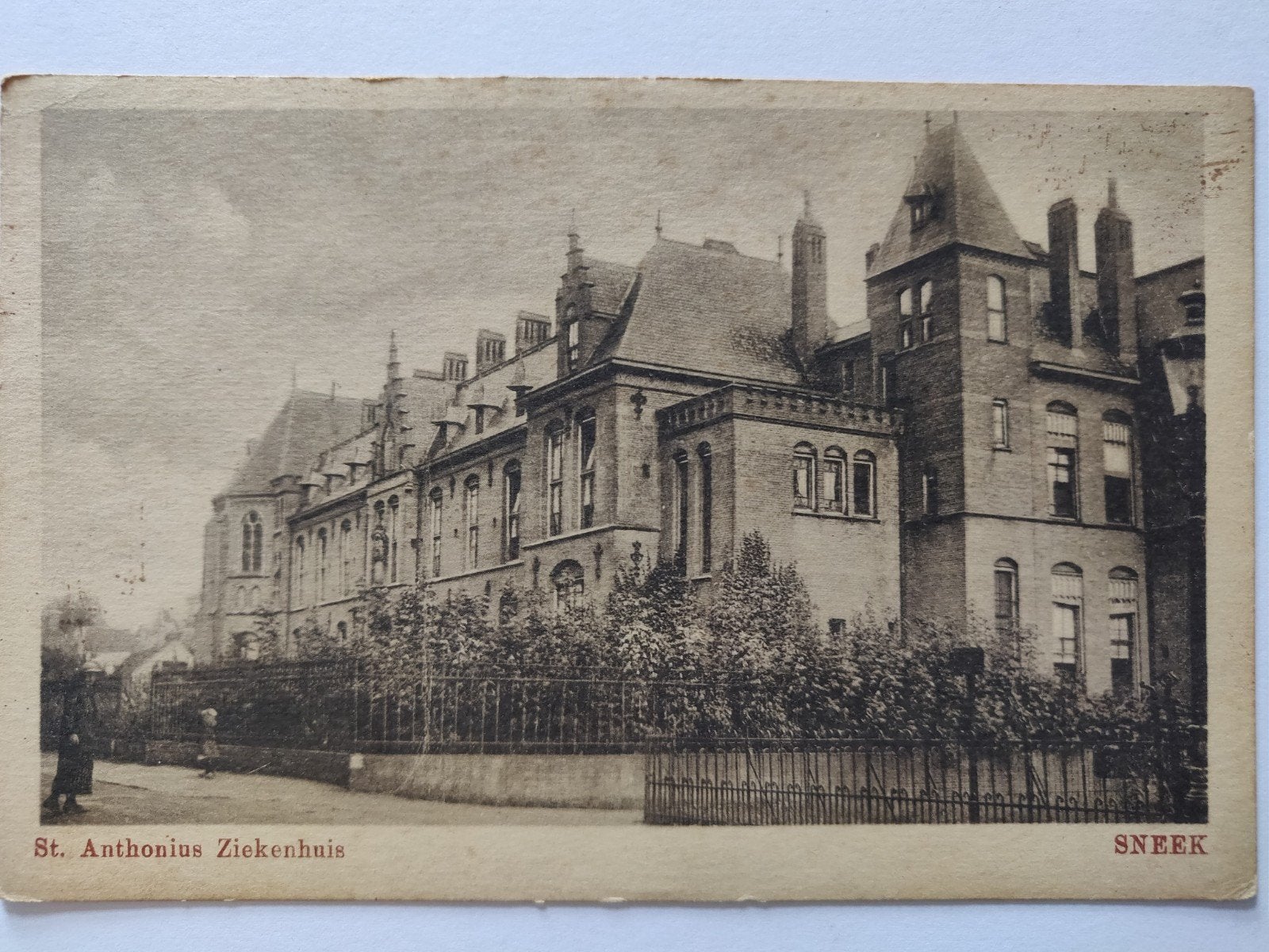 X2815 Sneek 1918, Ophalen of Verzenden, Voor 1920, Noord-Holland