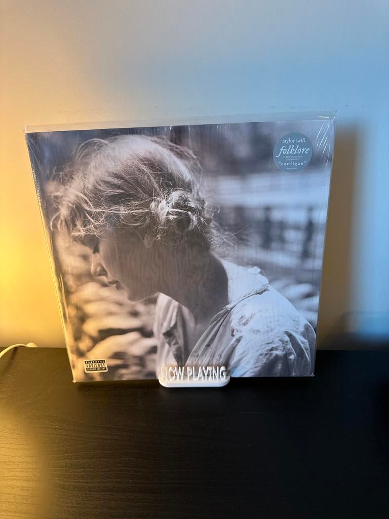 Taylor Swift - Folklore "Stolen Lullabies" groen Vinyl, 2020 tot heden, Ophalen of Verzenden, Zo goed als nieuw, 12 inch