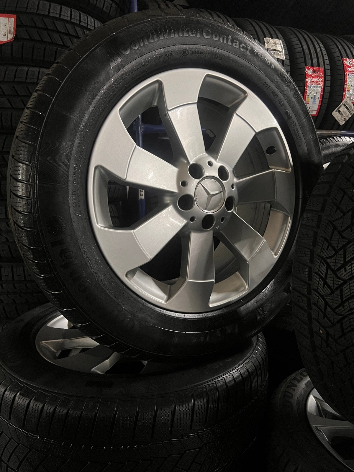 Mercedes ML / GLE W166 18 inch winterbanden en velgen, 18 inch, Gebruikt, 255 mm, Banden en Velgen