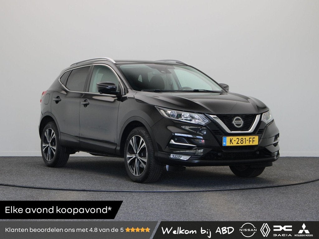 Nissan Qashqai 140pk DIG-T N-Connecta | Trekhaak | Panoramis, Auto's, Nissan, Bedrijf, Te koop, Qashqai, 360° camera, ABS, Airbags