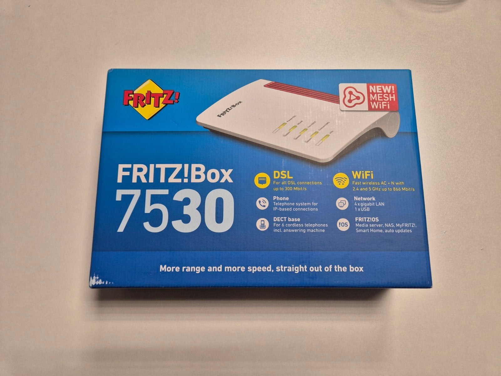 Ongeopende nieuwe Fritz!box 7530 modem met router, Computers en Software, Ophalen, Nieuw, Router met modem, Fritz!Box