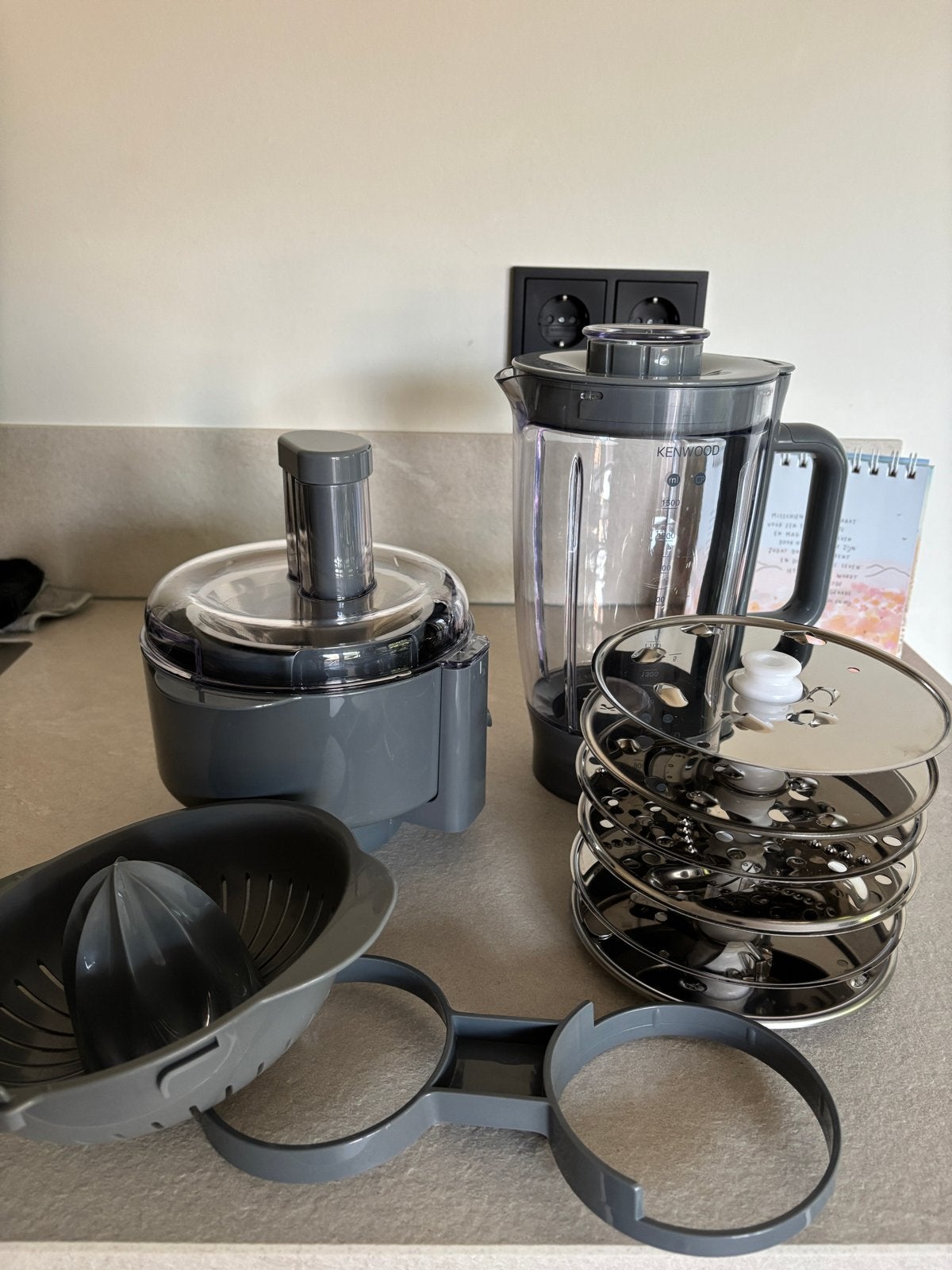 Kenwood Keukenmachine Prospero Accessoires - Zo goed als nie, 1 tot 2 liter, 3 snelheden of meer, Ophalen of Verzenden, Zo goed als nieuw
