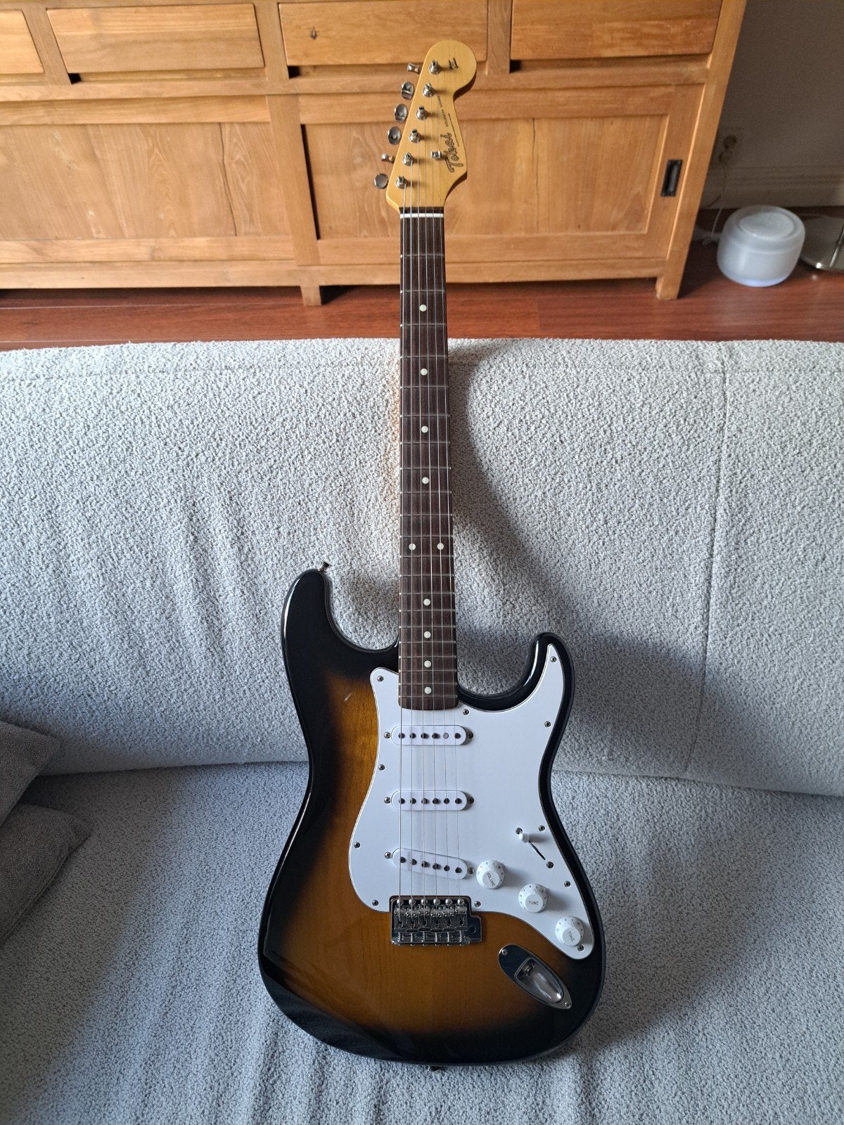 Spiksplinternieuwe Tokai Goldstar Sound strat TST-50 (Japan), Muziek en Instrumenten, Ophalen, Nieuw, Solid body, Overige merken