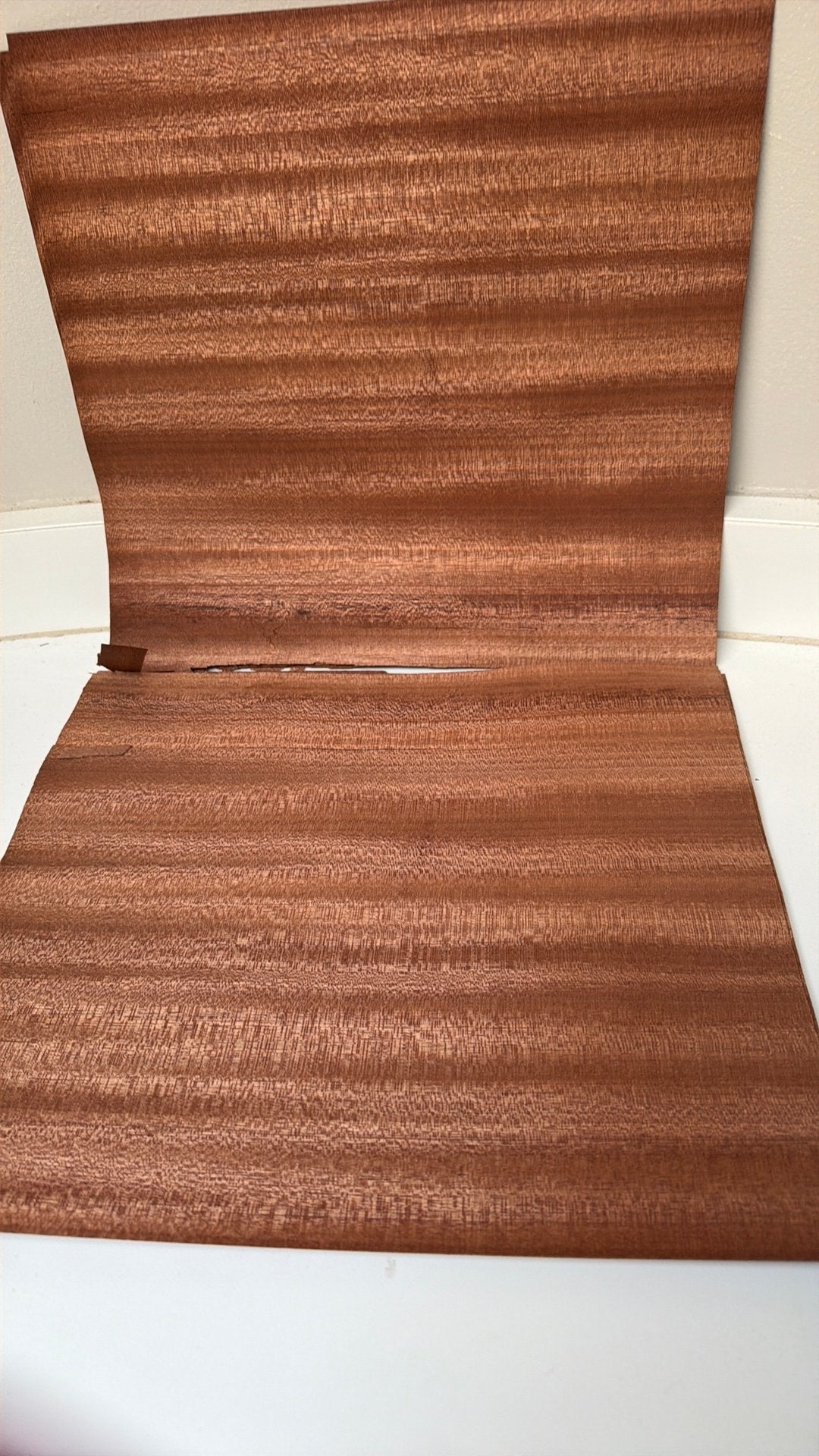 Kaya mahonie 35x30cm 13 vel €7, Almelo, Nieuw, Fineer, Ophalen of Verzenden