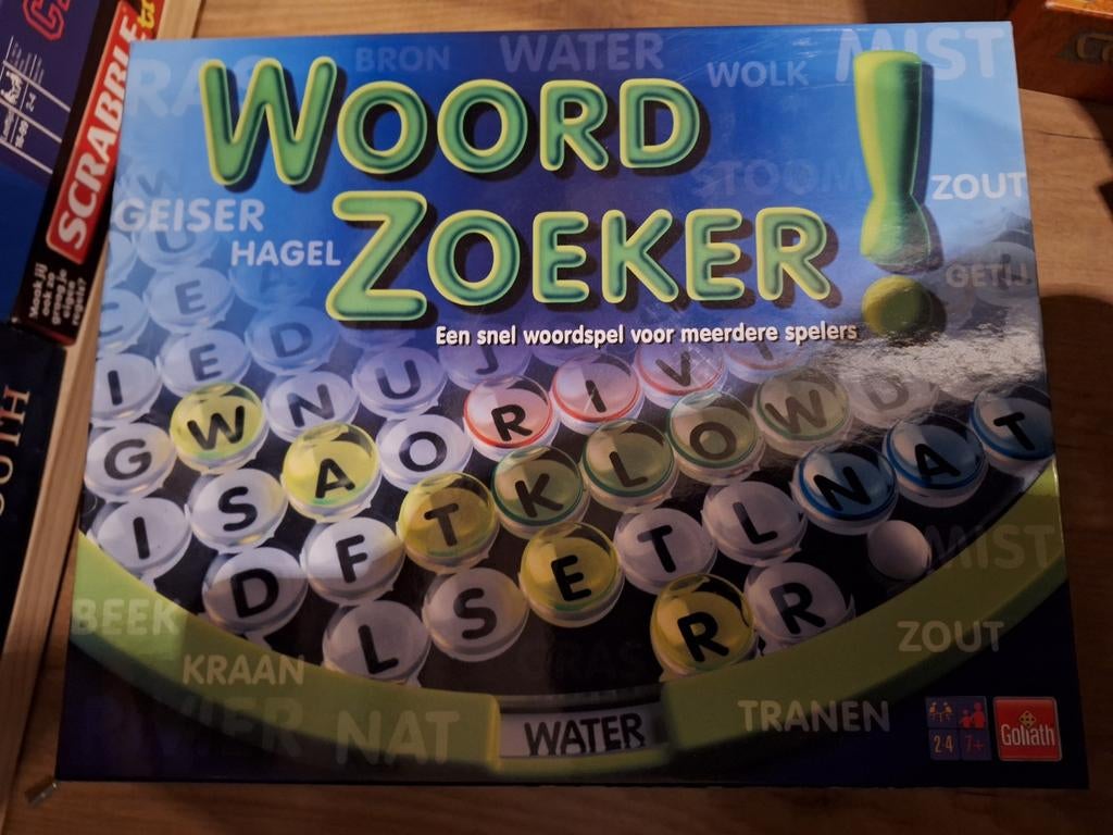 Woordzoeker: Een snel woordspel voor meerdere spelers, Vijf spelers of meer, Ophalen of Verzenden, Gebruikt, Goliath