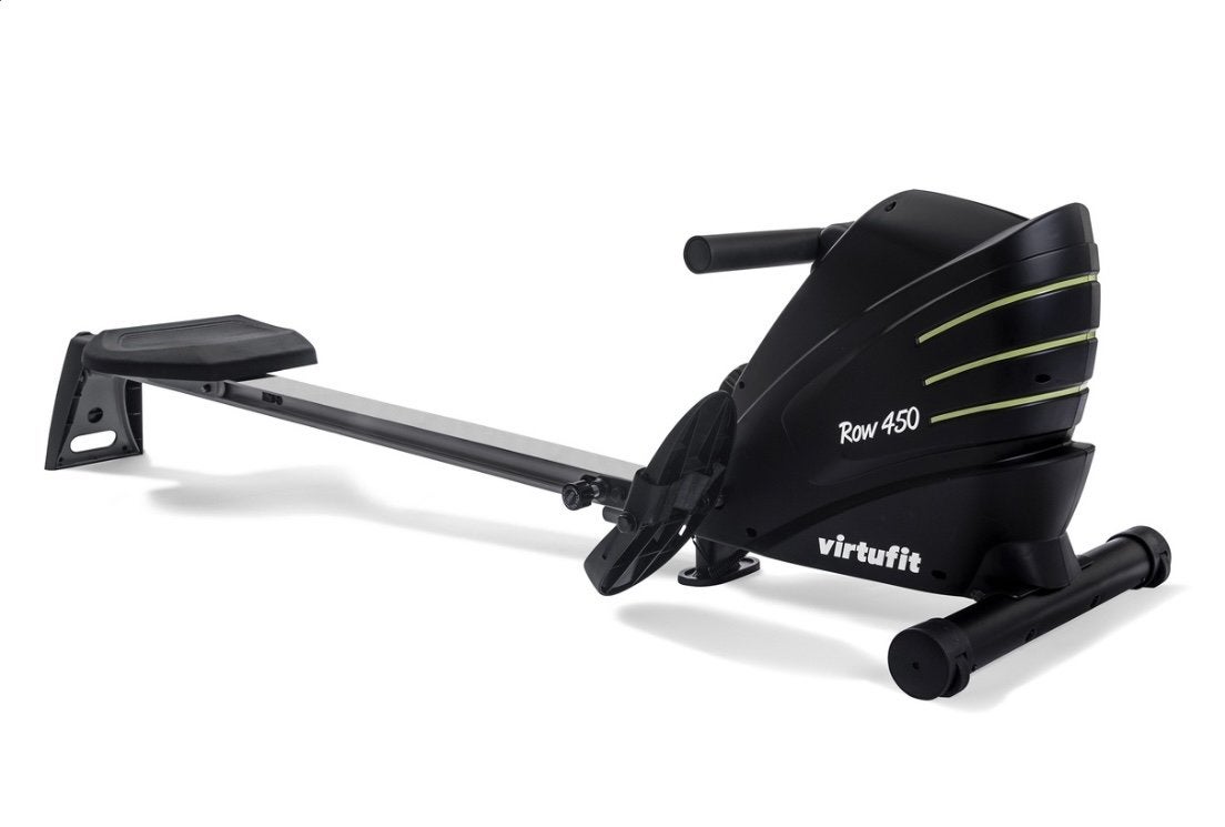 VirtuFit Row 450 - Roeitrainer met 10 Weerstandsniveaus, Sport en Fitness, Ophalen, Benen, Aluminium, Zo goed als nieuw