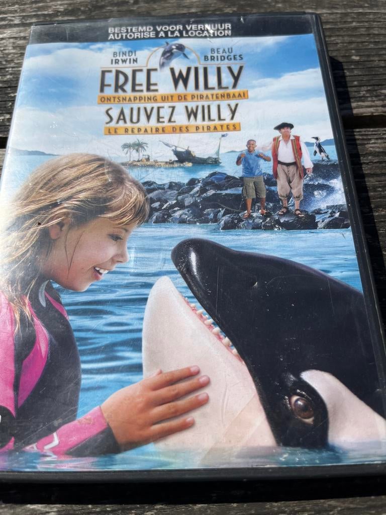 Free Willy: Ontsnapping uit de Piratenbaai DVD, Avontuur, Gebruikt, Alle leeftijden, Ophalen of Verzenden