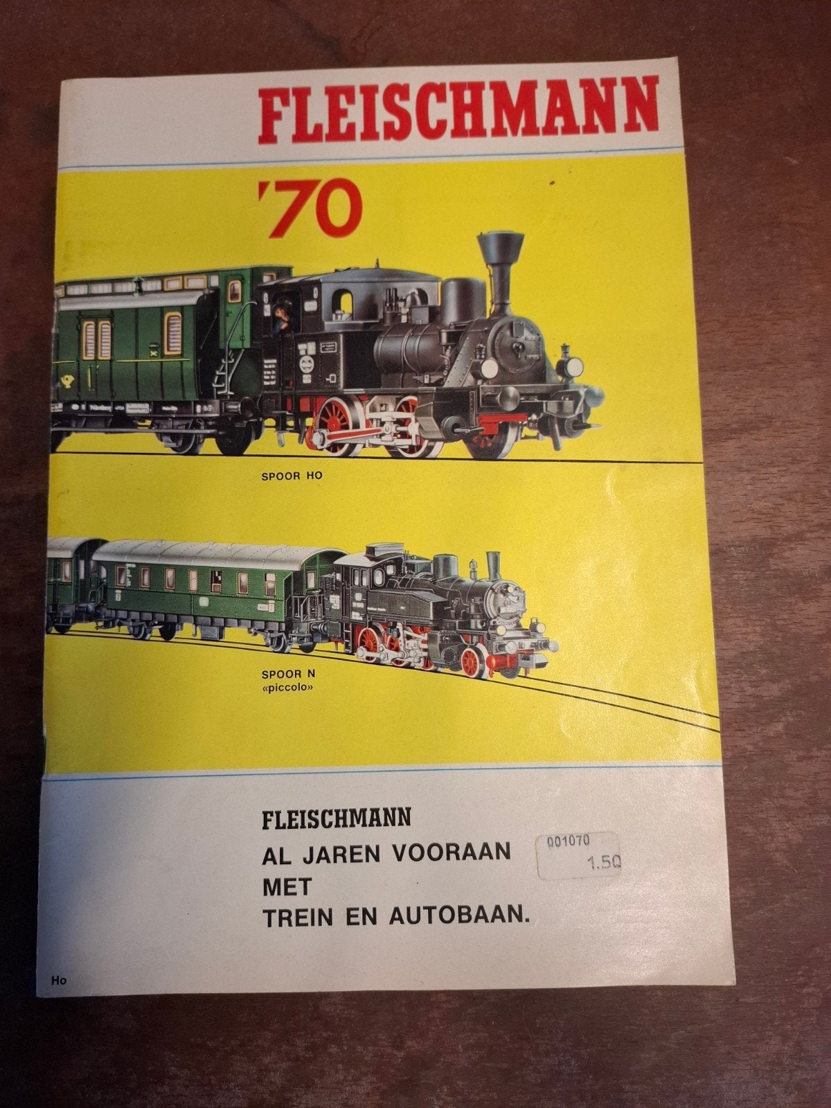Fleischmann catalogus '70 - modeltrein HO, N, Gelijkstroom, Fleischmann, Zo goed als nieuw, Boek, Tijdschrift of Catalogus