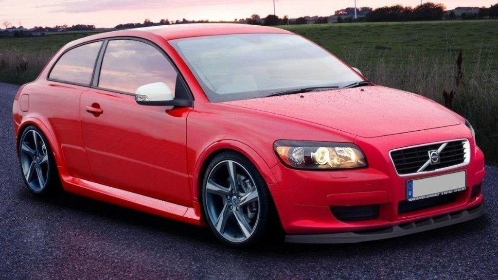 Voorlip splitter frontlip lip - Volvo C30 06-10, Ophalen of Verzenden
