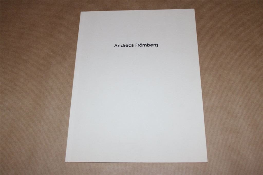 Andreas Frömberg Beeldhouwkunst., Boeken, Kunst en Cultuur | Beeldend, Zo goed als nieuw, Ophalen of Verzenden
