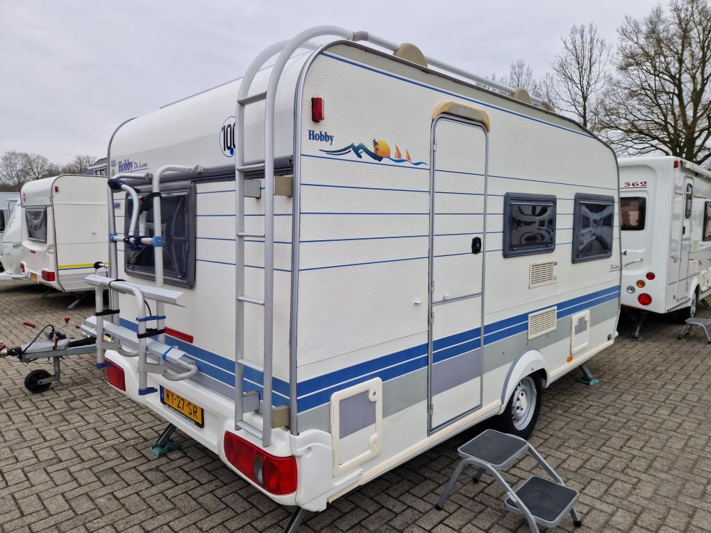 Hobby De Luxe 400 SB Voortent/Fietsdrager, Overige typen, Bedrijf, Treinzit, 750 - 1000 kg