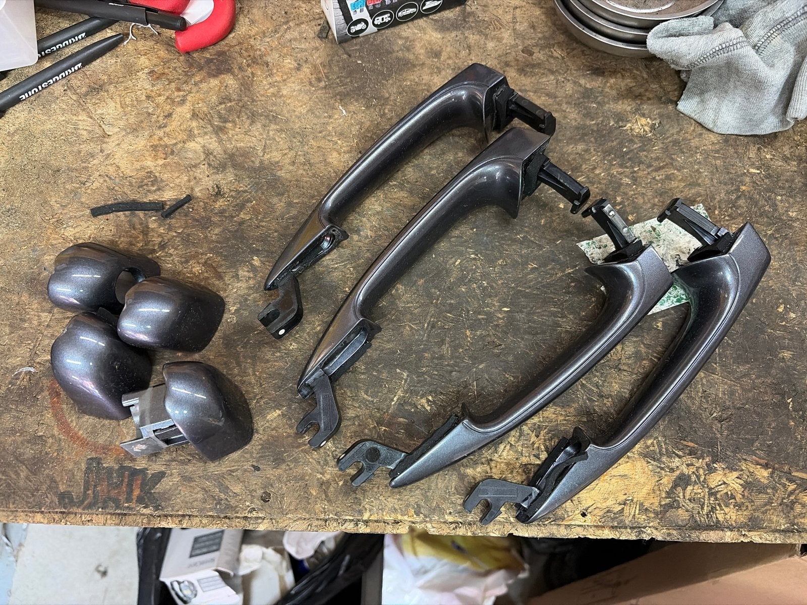 Complete set handgrepen BMW E46 facelift (ombouw pre-facelif, Ophalen of Verzenden