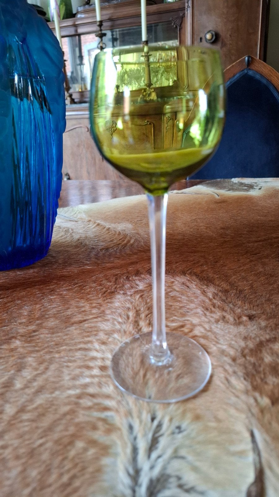 Antiek glas  kristal. Val st lambert., Antiek en Kunst, Antiek | Glas en Kristal, Ophalen of Verzenden