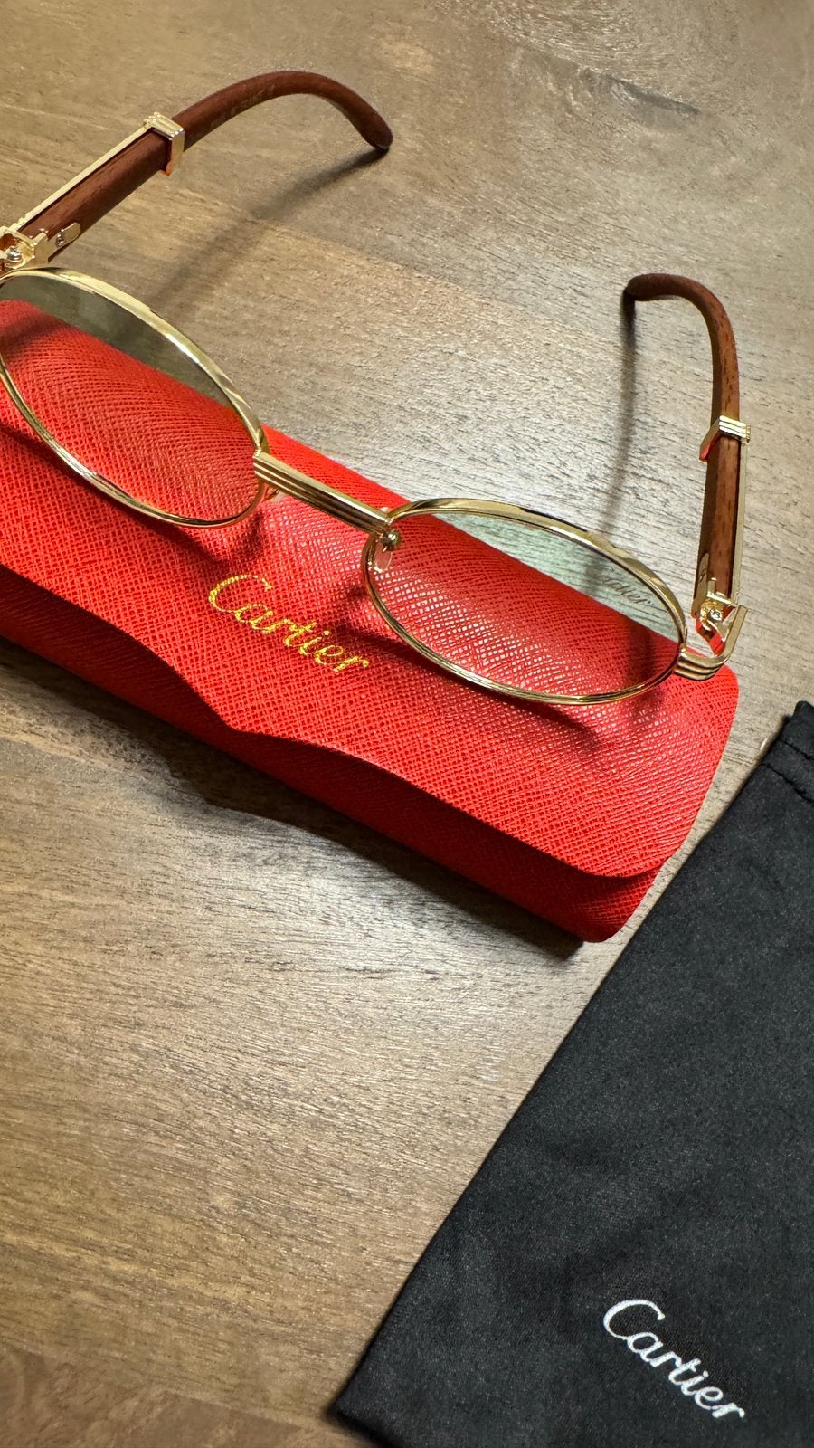 Cartier bril, Ophalen of Verzenden, Zo goed als nieuw, Bril, Overige merken