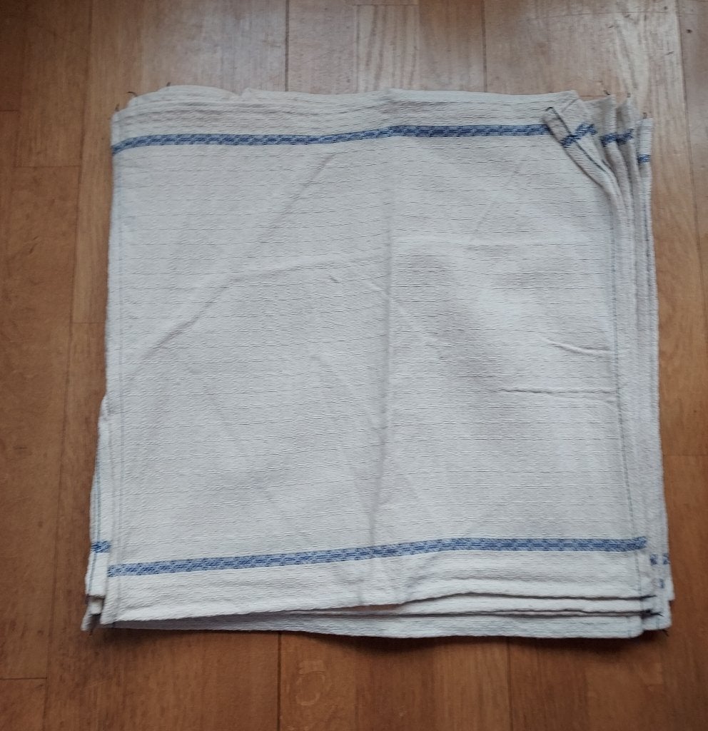 Werkdoeken met rand blauw, Huis en Inrichting, Keuken | Servies, Overige materialen, Overige typen, Nieuw, Ophalen of Verzenden