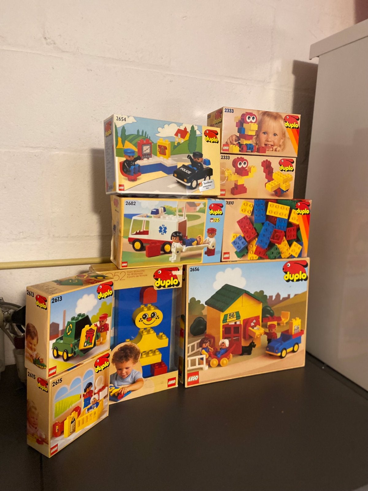 Vintage LEGO Duplo Collectie - Diverse Sets en Losse Blokken, Ophalen of Verzenden, Gebruikt, Overige merken