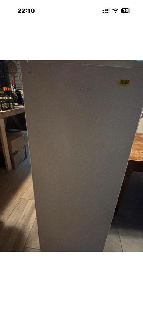 Diepvries, Witgoed en Apparatuur, Koelkasten en IJskasten, Minder dan 75 liter, Ophalen, Zo goed als nieuw
