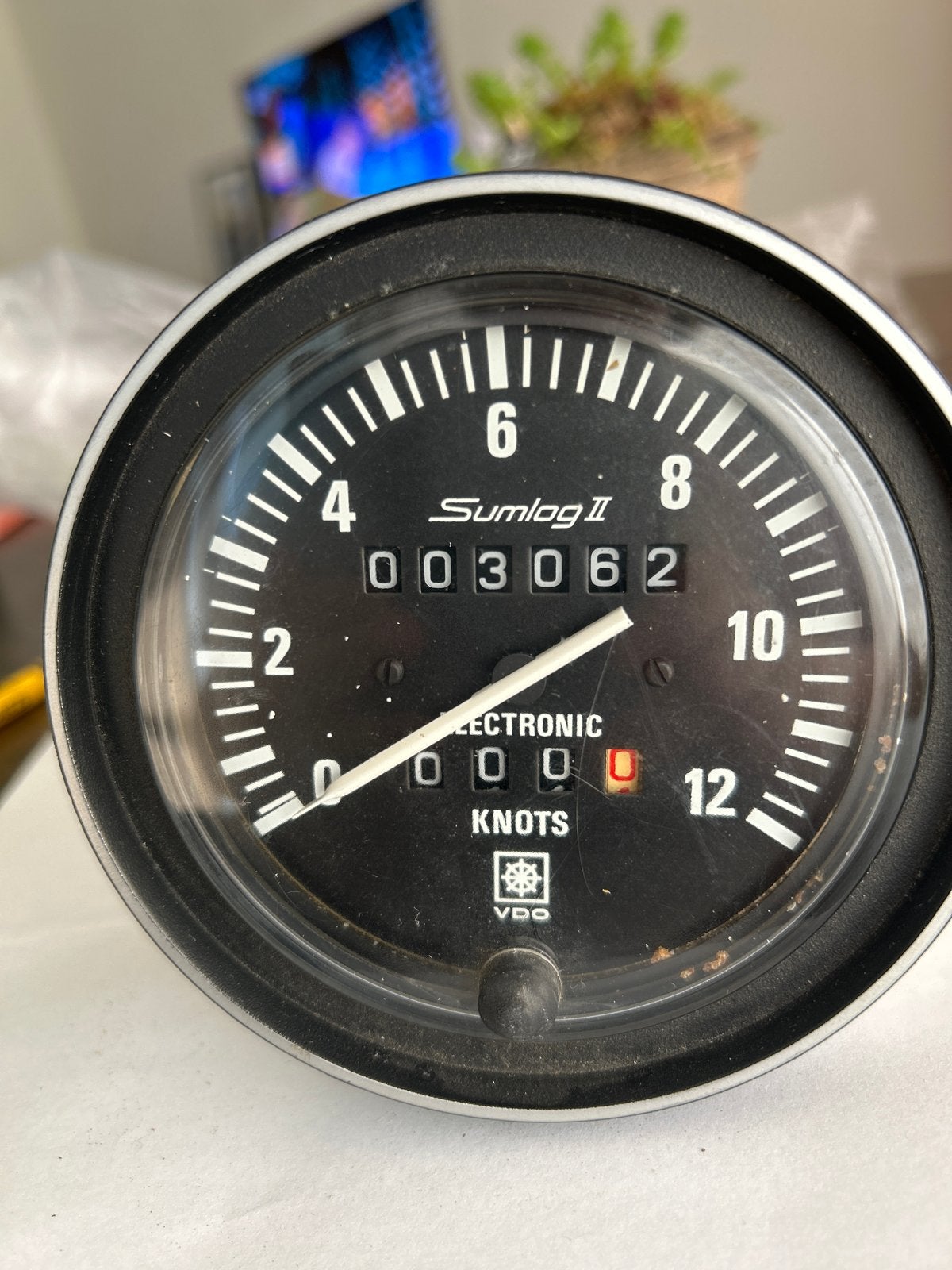 VDO Sumlog II Elektronische Snelheidsmeter - 100 mm, Watersport en Boten, Ophalen of Verzenden, Zo goed als nieuw, Motor en Techniek