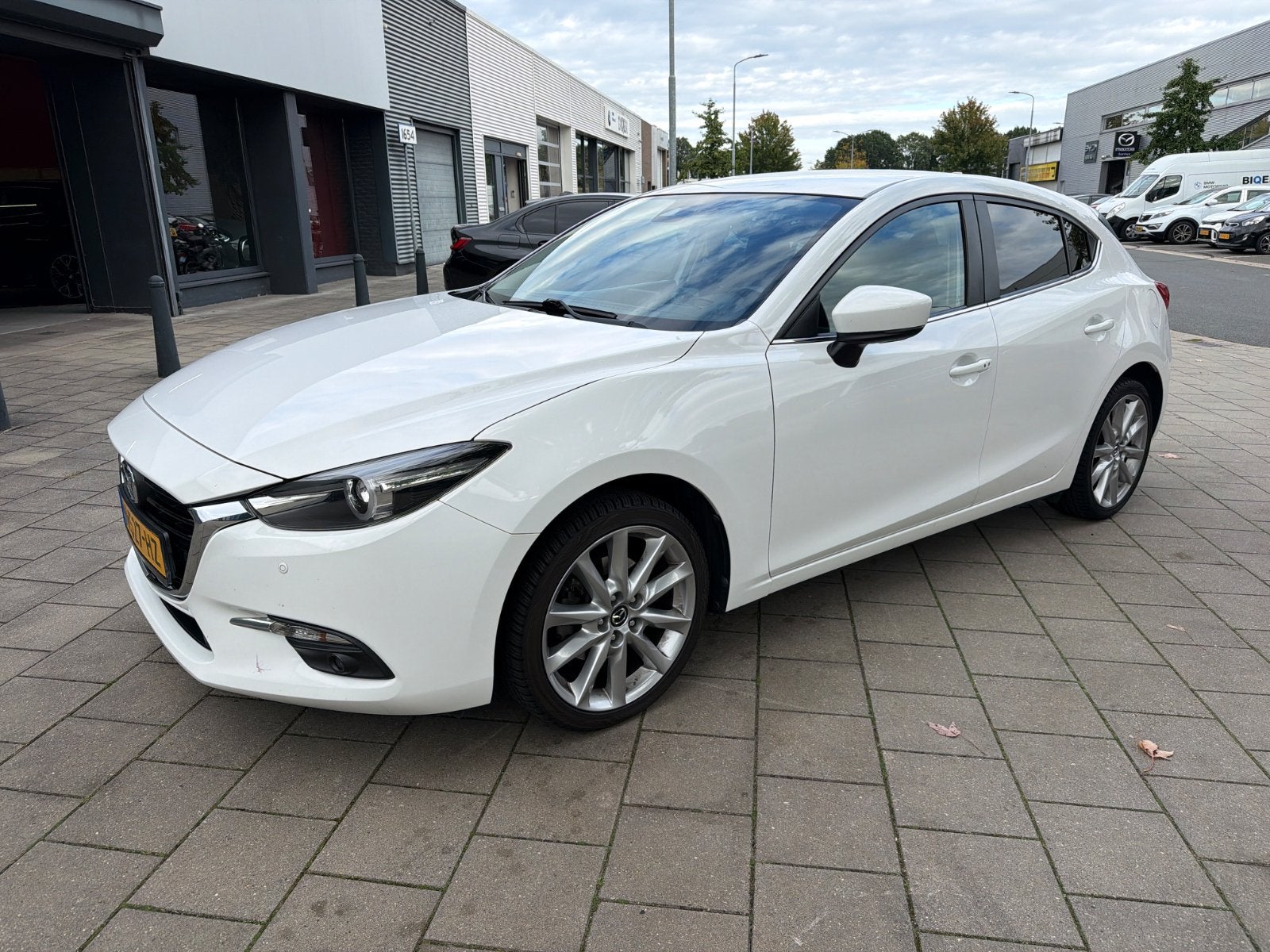 Mazda 3 2.0 SkyActiv-G 120 SkyLease GT (bj 2018), Auto's, Voorwielaandrijving, Gebruikt, 4 cilinders, Adaptive Cruise Control