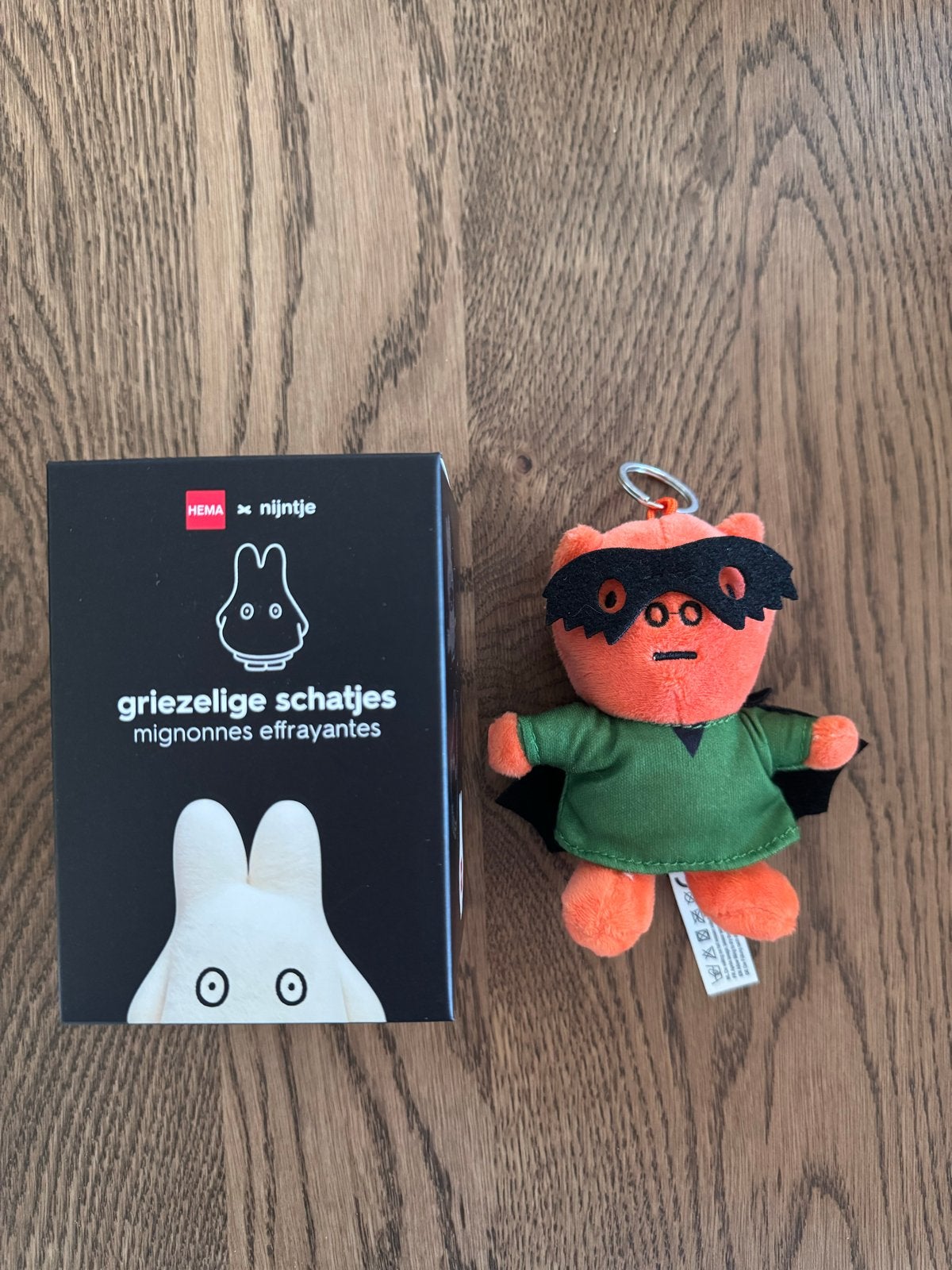 HEMA x Nijntje Griezelige Schatjes Sleutelhanger, Oranje, Hema, Overige typen, Nieuw