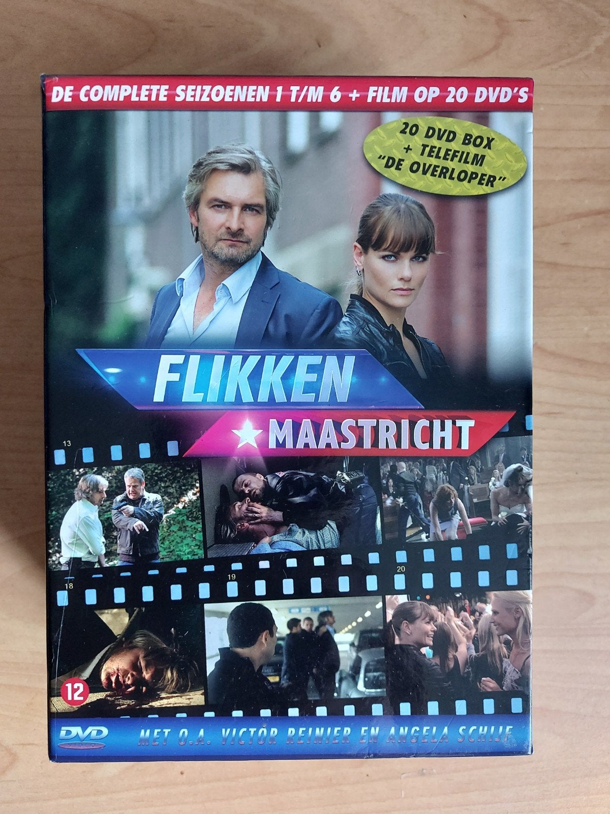 Flikken Maastricht Seizoen 1 t/m 6 BOX + De Overloper Film, Alle leeftijden, Ophalen of Verzenden, Zo goed als nieuw, Drama